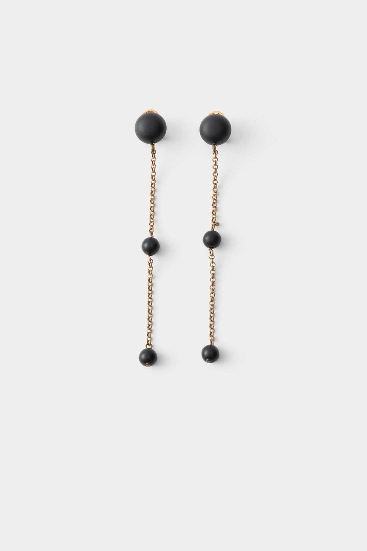 Morse Earring Matte Black - Rachel Comey