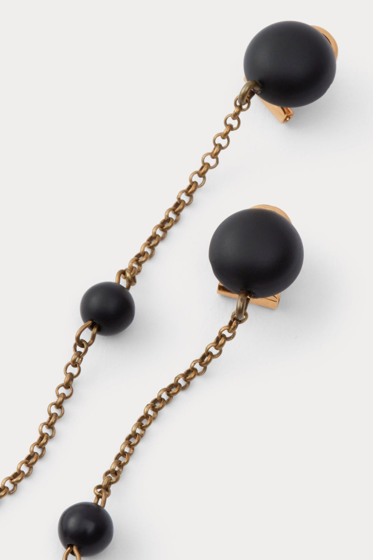 Morse Earring Matte Black - Rachel Comey