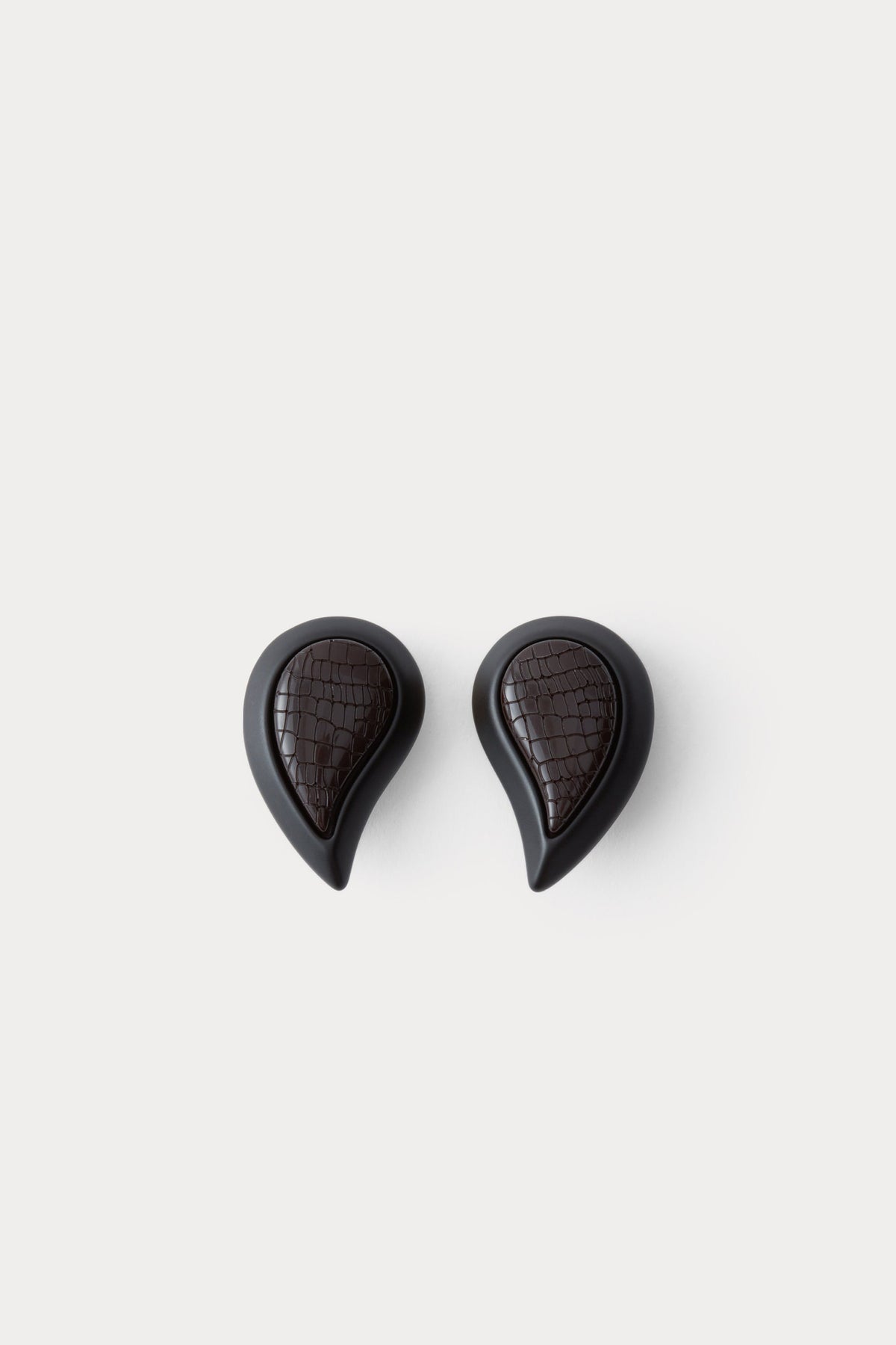 Paisley Earring Black Snake - Rachel Comey