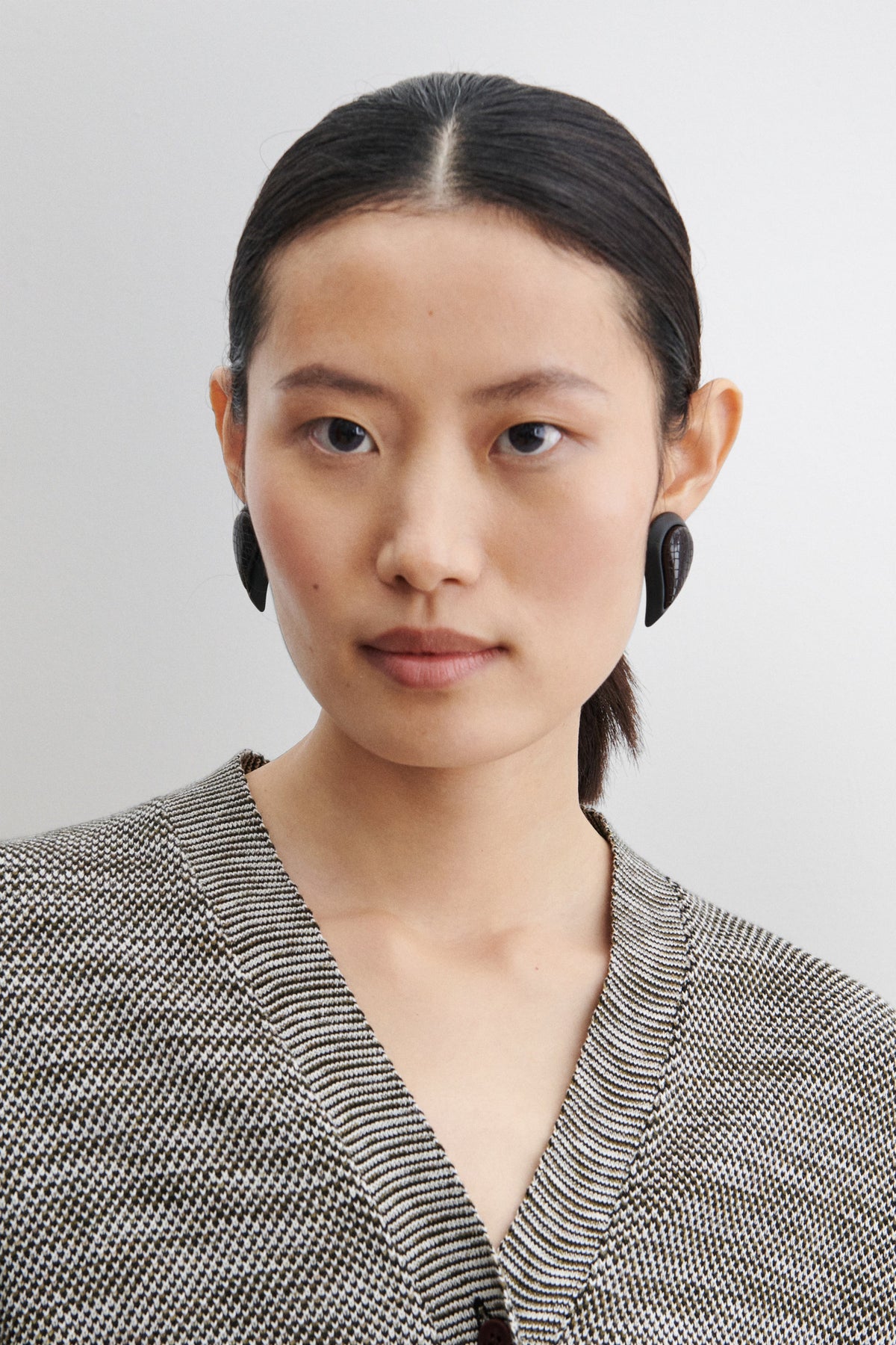 Paisley Earring Black Snake - Rachel Comey