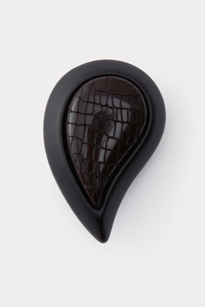 Paisley Earring Black Snake - Rachel Comey