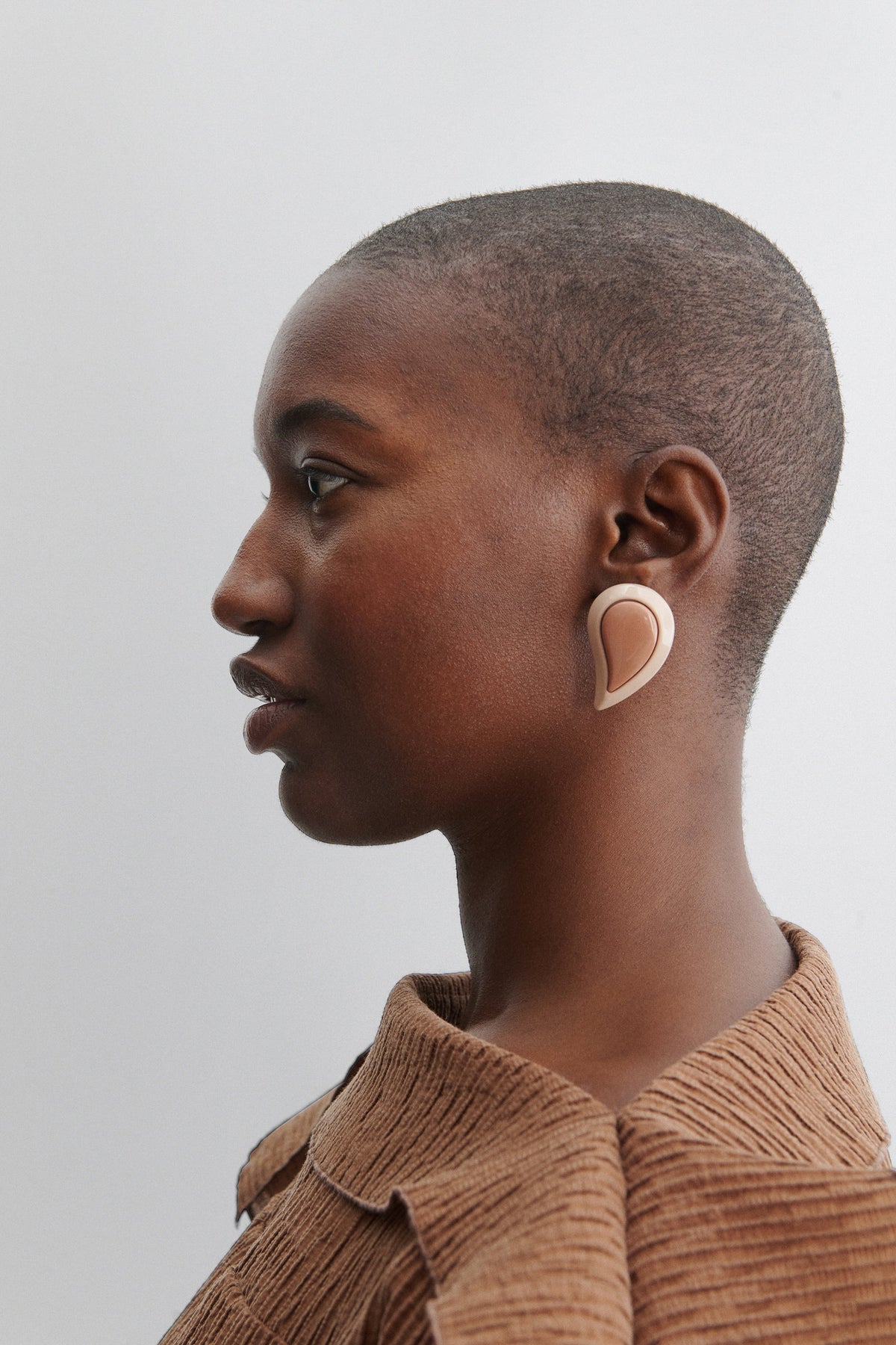 Paisley Earring Black Snake - Rachel Comey