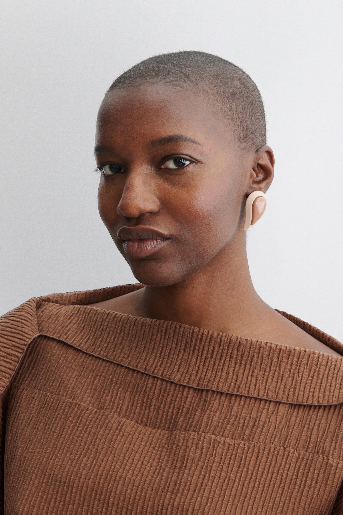 Paisley Earring Black Snake - Rachel Comey