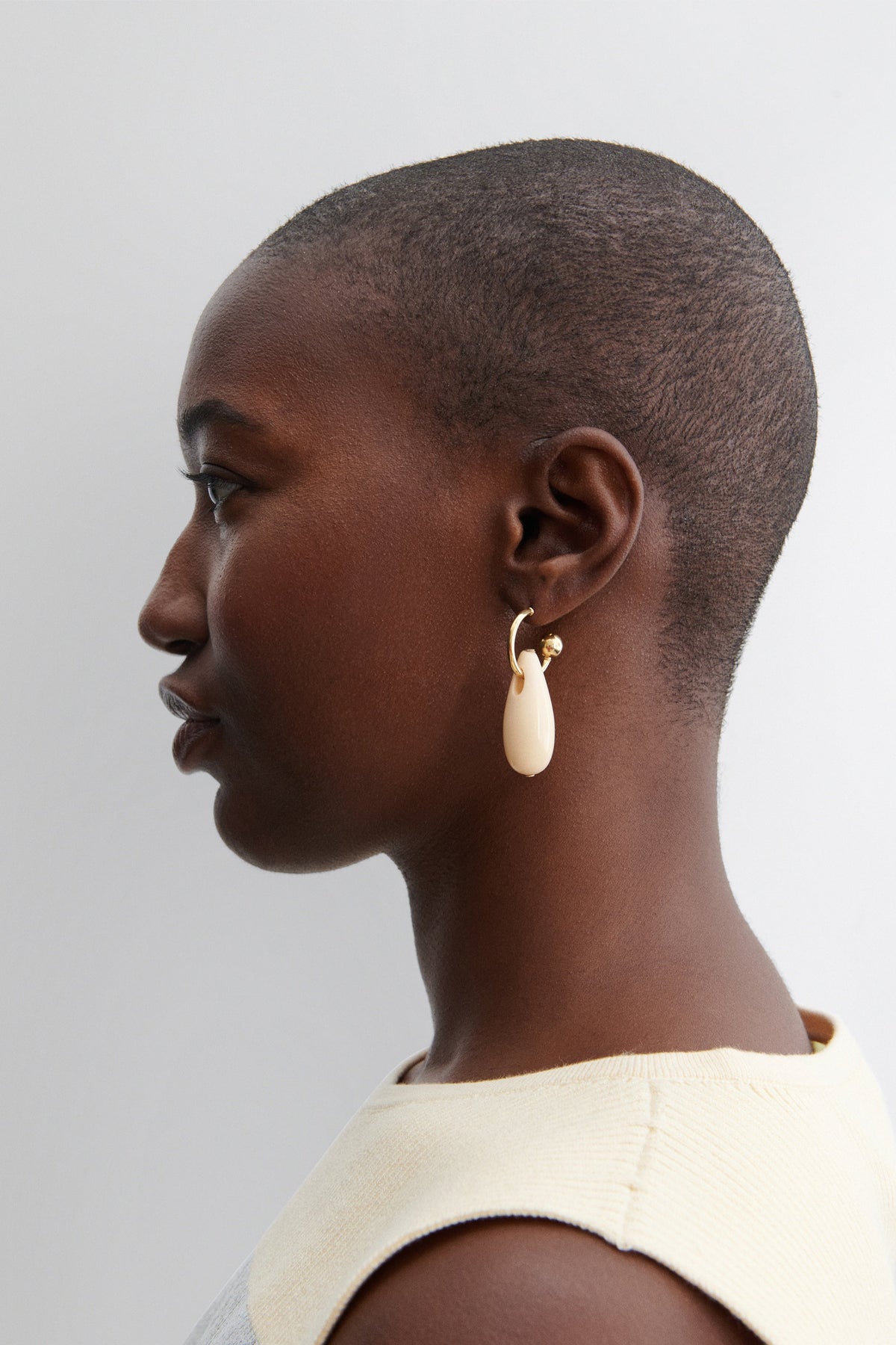 Emm Earring Butter - Rachel Comey