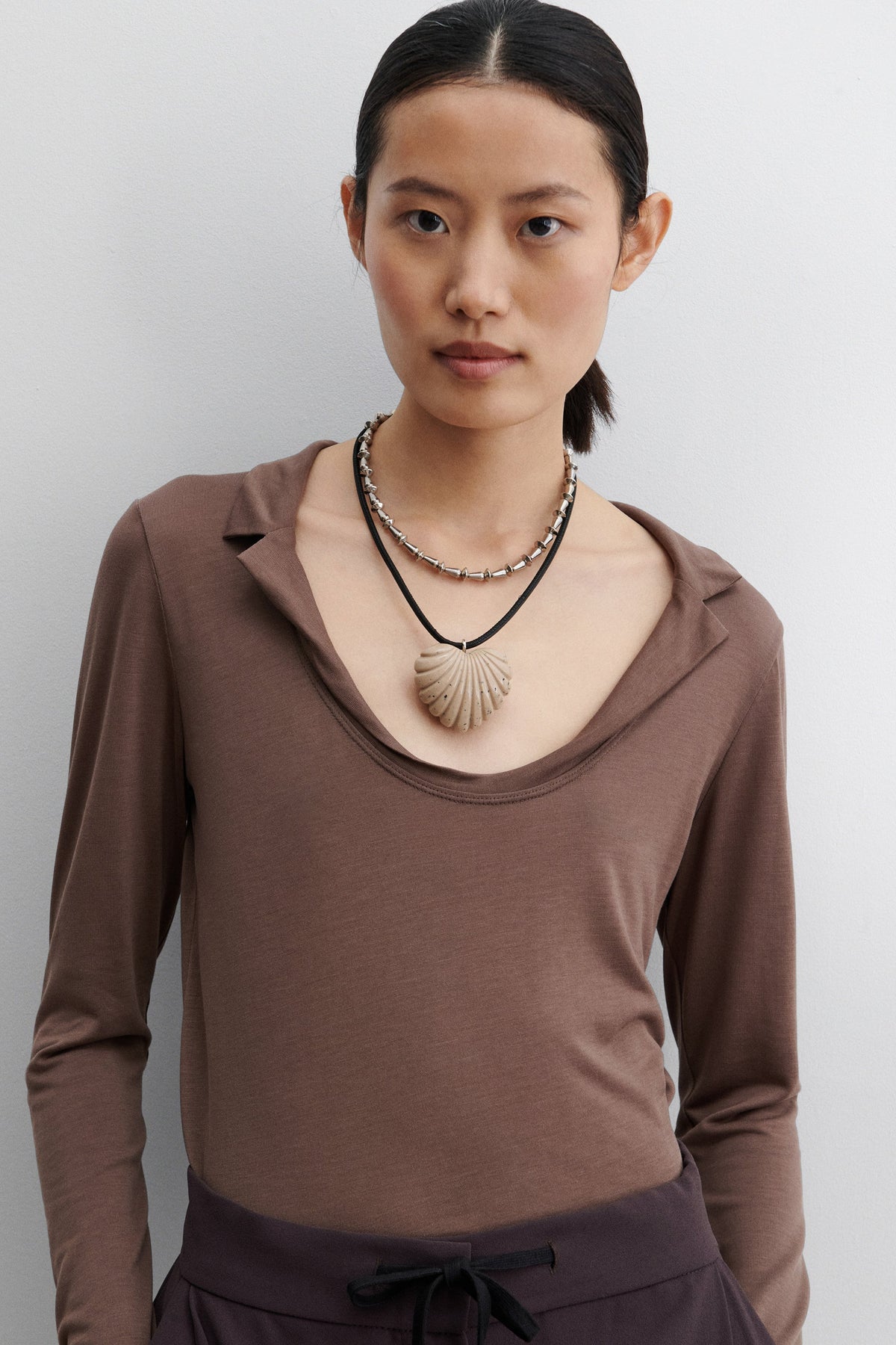 Pinch Necklace Silver - Rachel Comey
