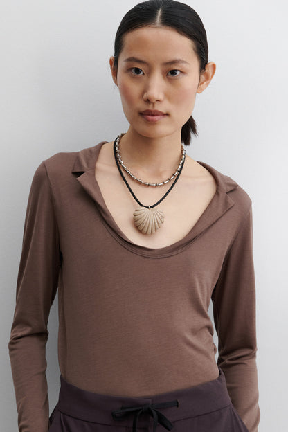 Pinch Necklace Silver - Rachel Comey