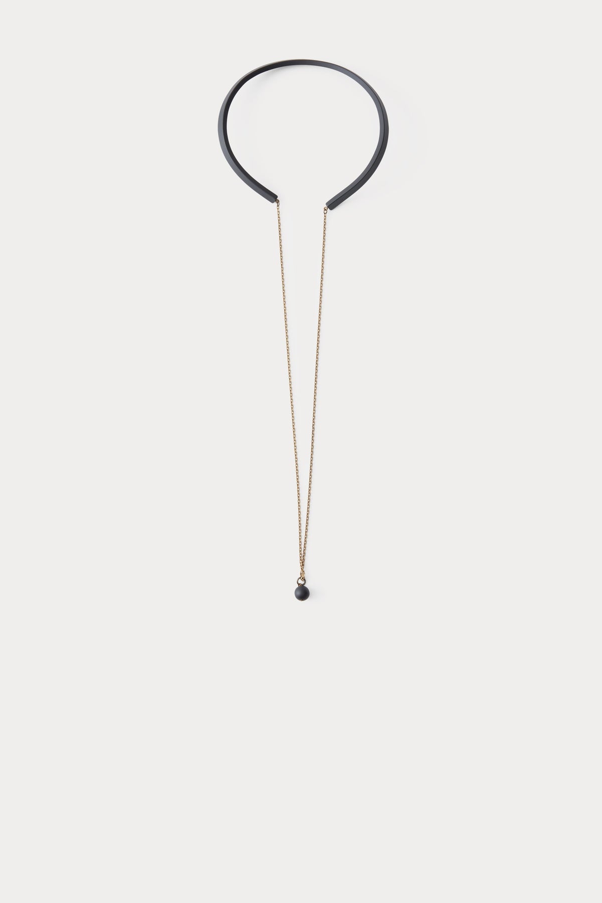 Priori Choker with Chain Black Matte - Rachel Comey