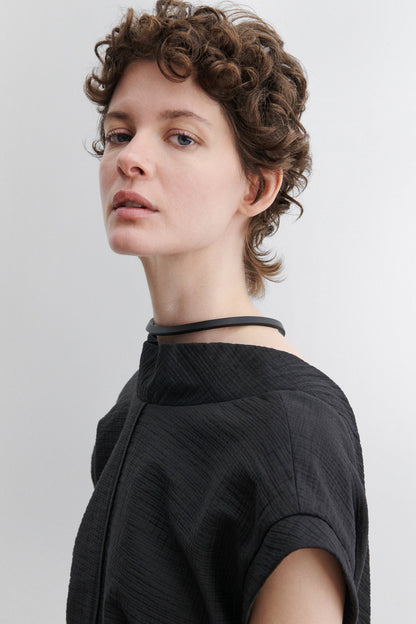 Priori Choker with Chain Black Matte - Rachel Comey