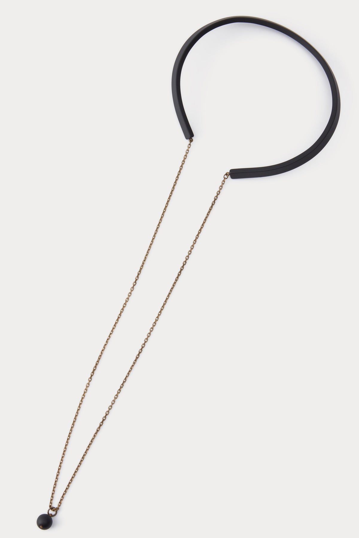 Priori Choker with Chain Black Matte - Rachel Comey