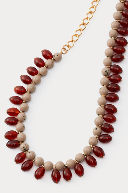 Beeman Necklace Dark Tortoise - Rachel Comey