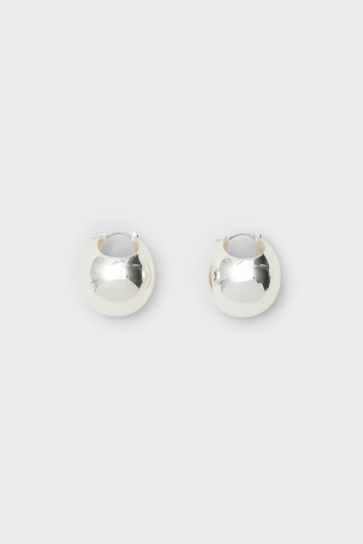 Large Keel Hoop Silver - Rachel Comey