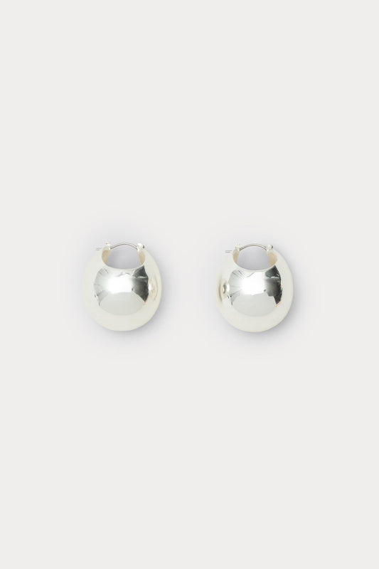 Large Keel Hoop Silver - Rachel Comey