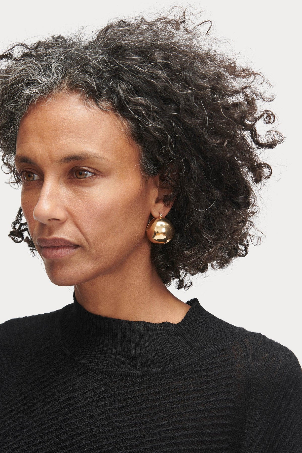 Large Keel Hoop Gold - Rachel Comey