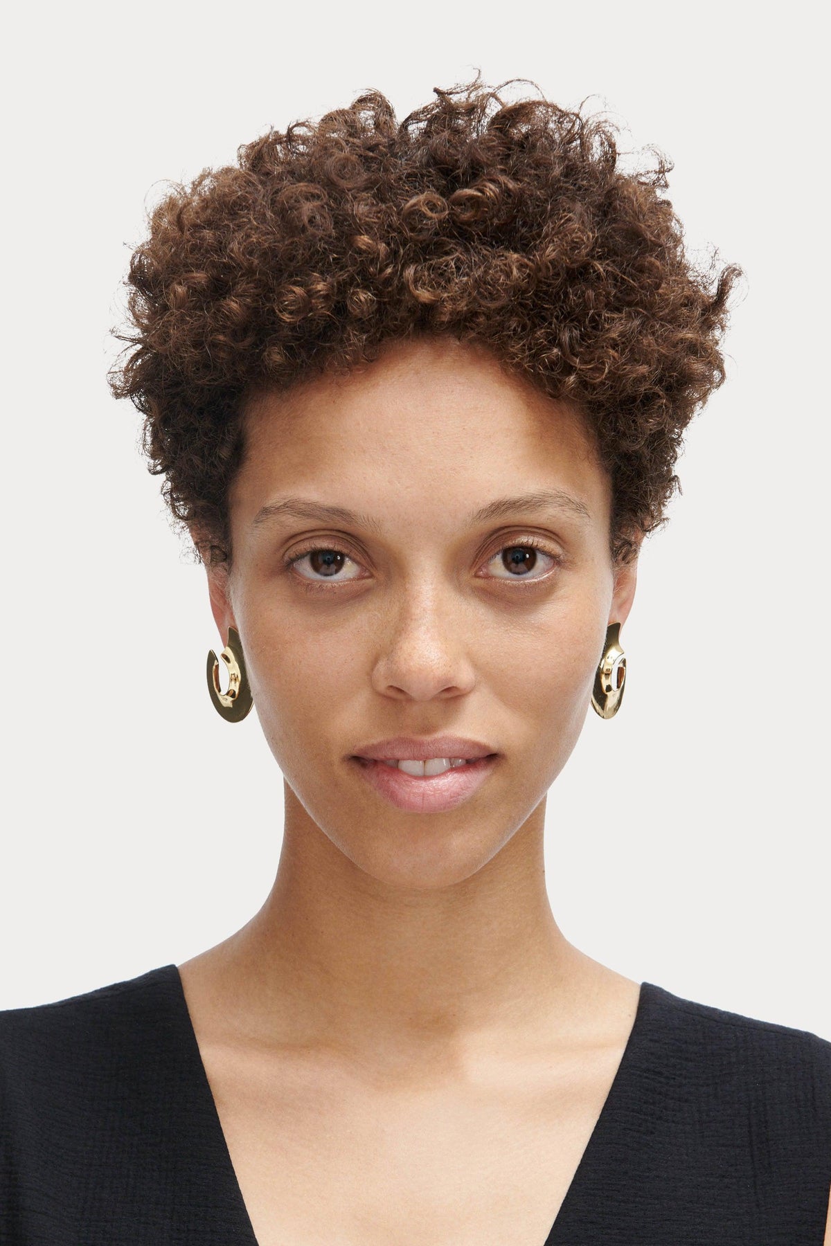Rail Earring Gold - Rachel Comey
