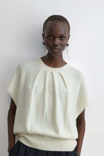 Bauble Mesh Earring Navy - Rachel Comey