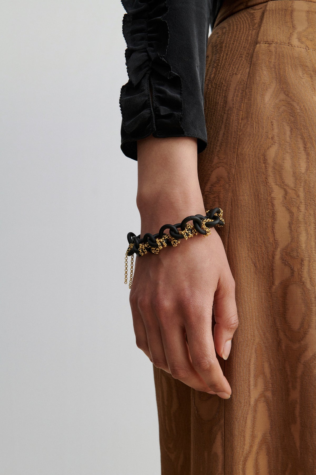Finch Mesh Bracelet Black - Rachel Comey