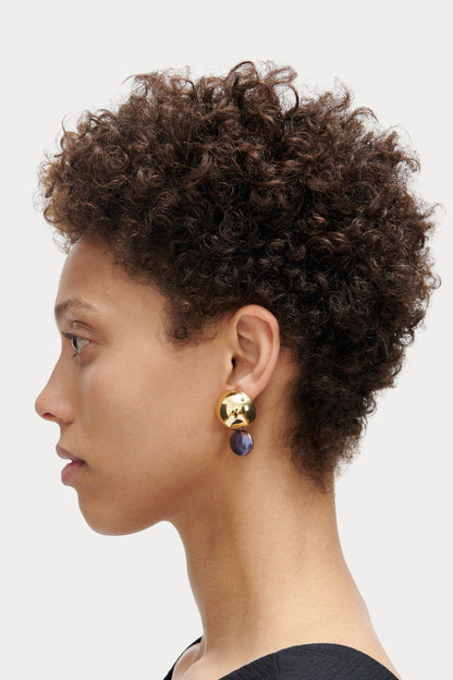 Chute Earring Gold-Peacock Pearl - Rachel Comey