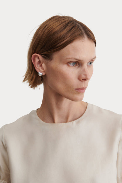 Cora Earring Silver - Rachel Comey