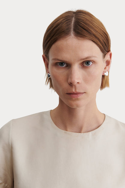 Cora Earring Silver - Rachel Comey