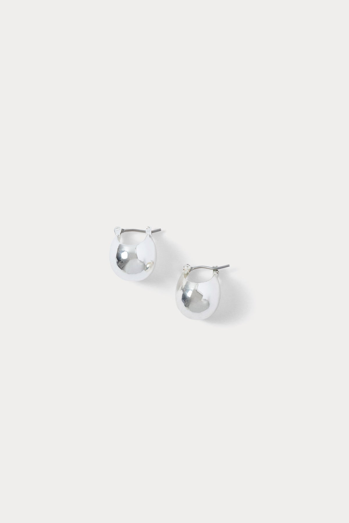 Baby Keel Hoop Silver - Rachel Comey
