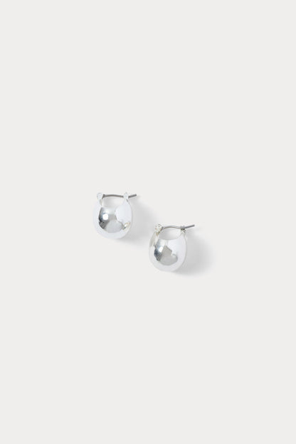 Baby Keel Hoop Silver - Rachel Comey