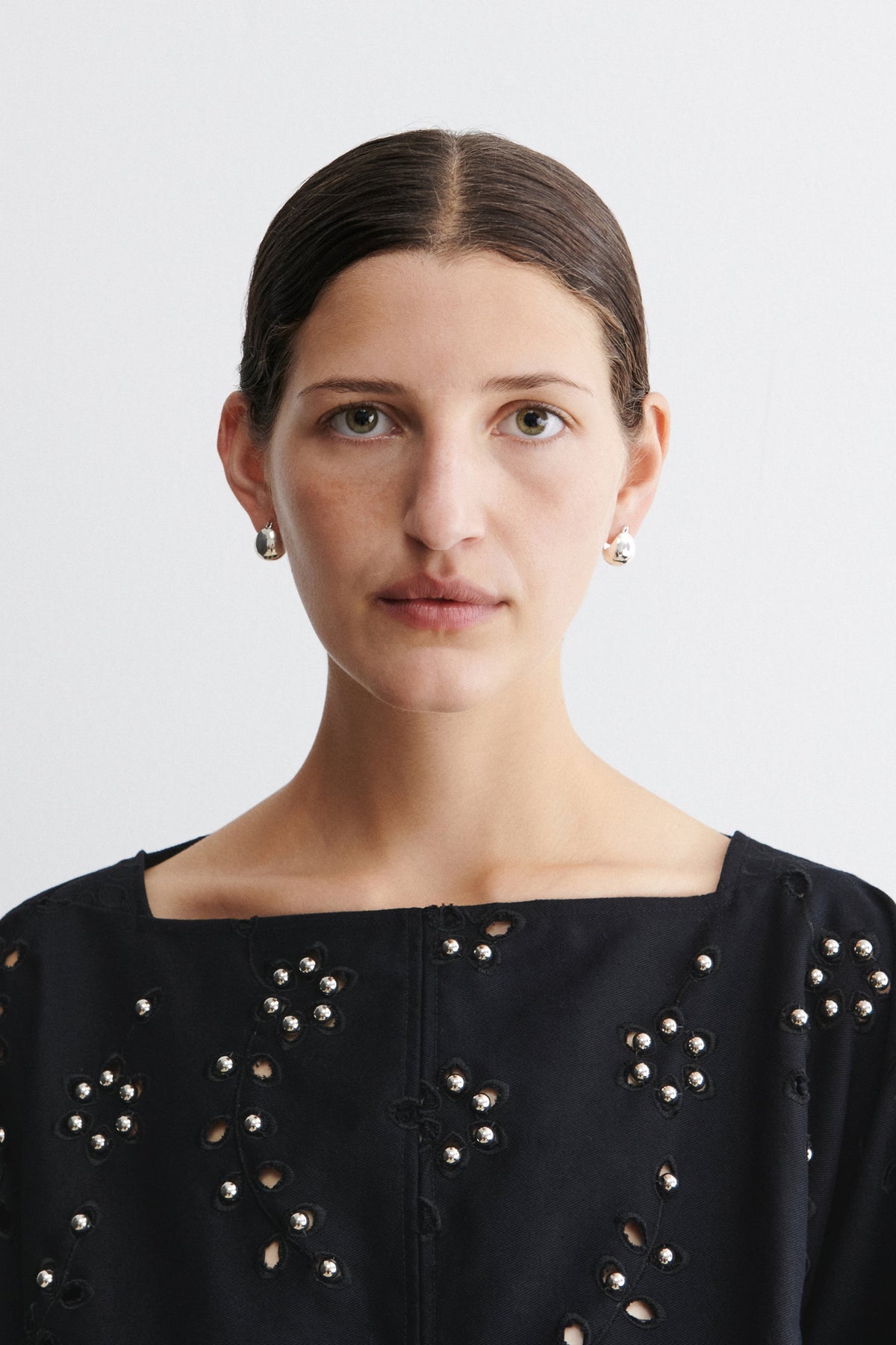 Baby Keel Hoop Silver - Rachel Comey