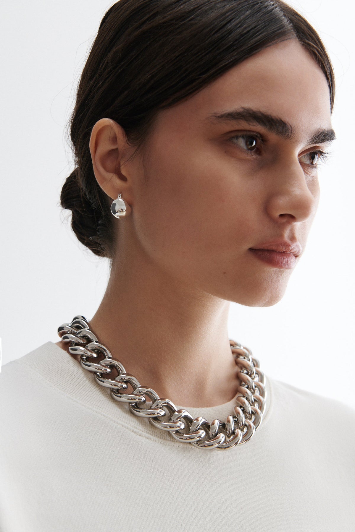 Pyrene Necklace Silver - Rachel Comey