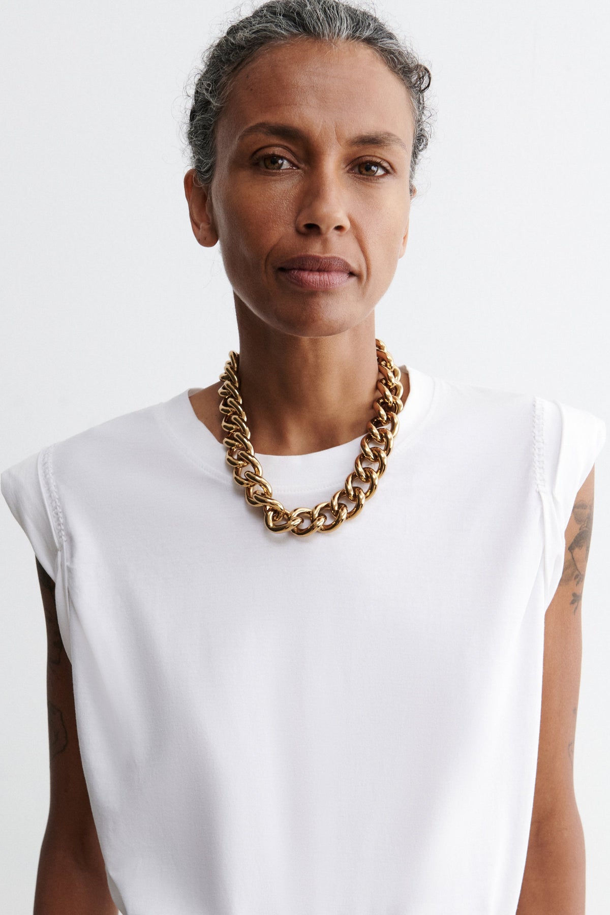 Pyrene Necklace Silver - Rachel Comey