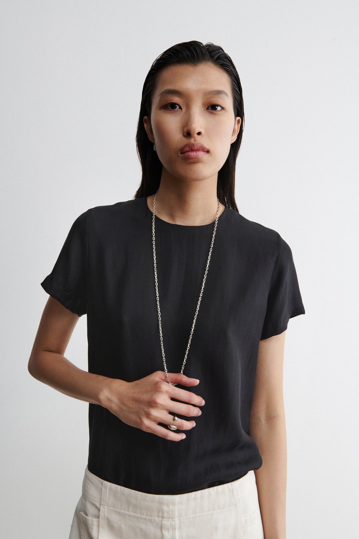 Dainty Long Lorne Silver - Rachel Comey