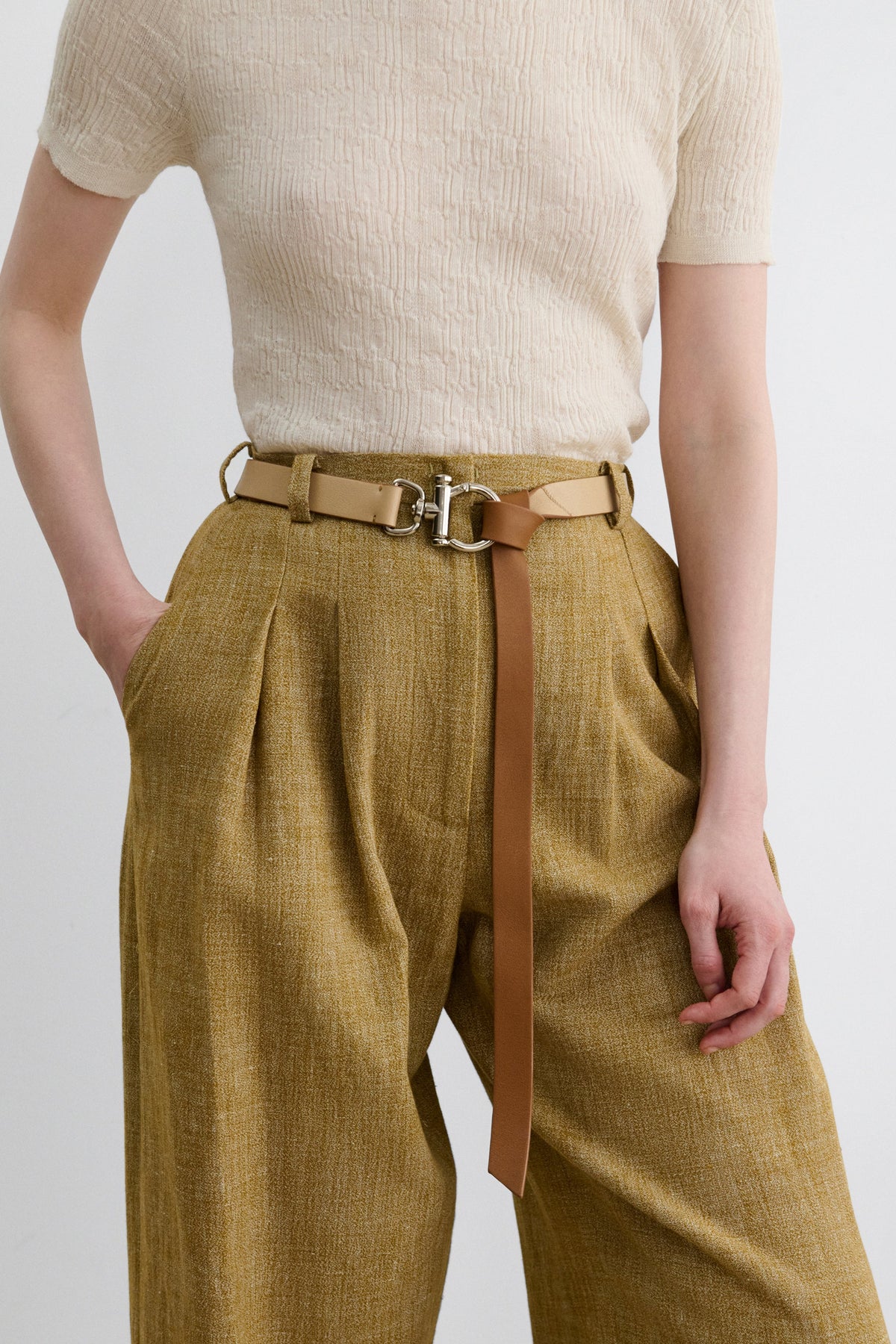 Utilitarian Belt Sand - Rachel Comey