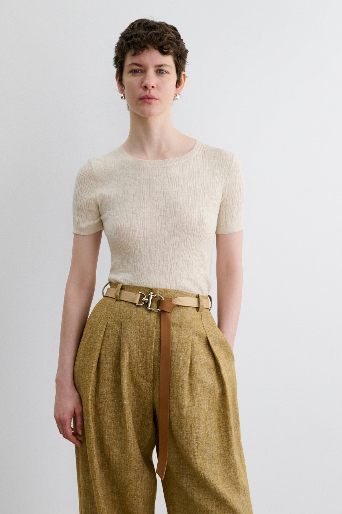 Utilitarian Belt Sand - Rachel Comey