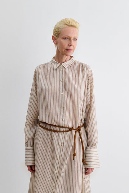 Skinny Tubular Tie Belt Whisky - Rachel Comey