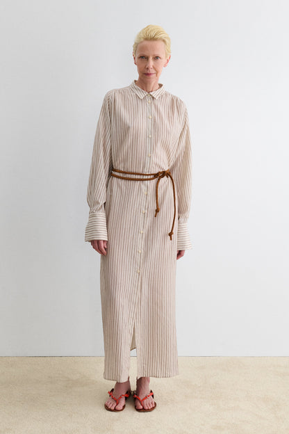 Skinny Tubular Tie Belt Whisky - Rachel Comey