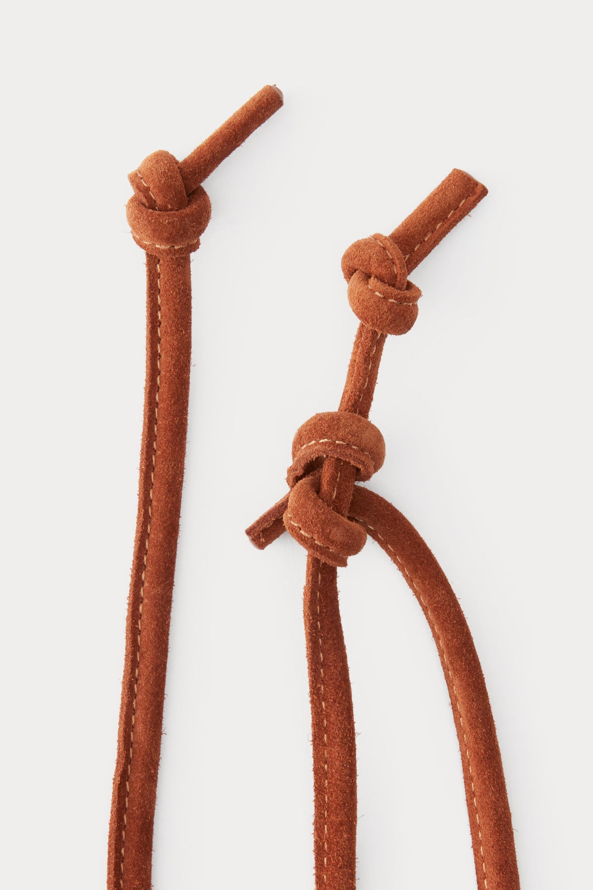Skinny Tubular Tie Belt Whisky - Rachel Comey