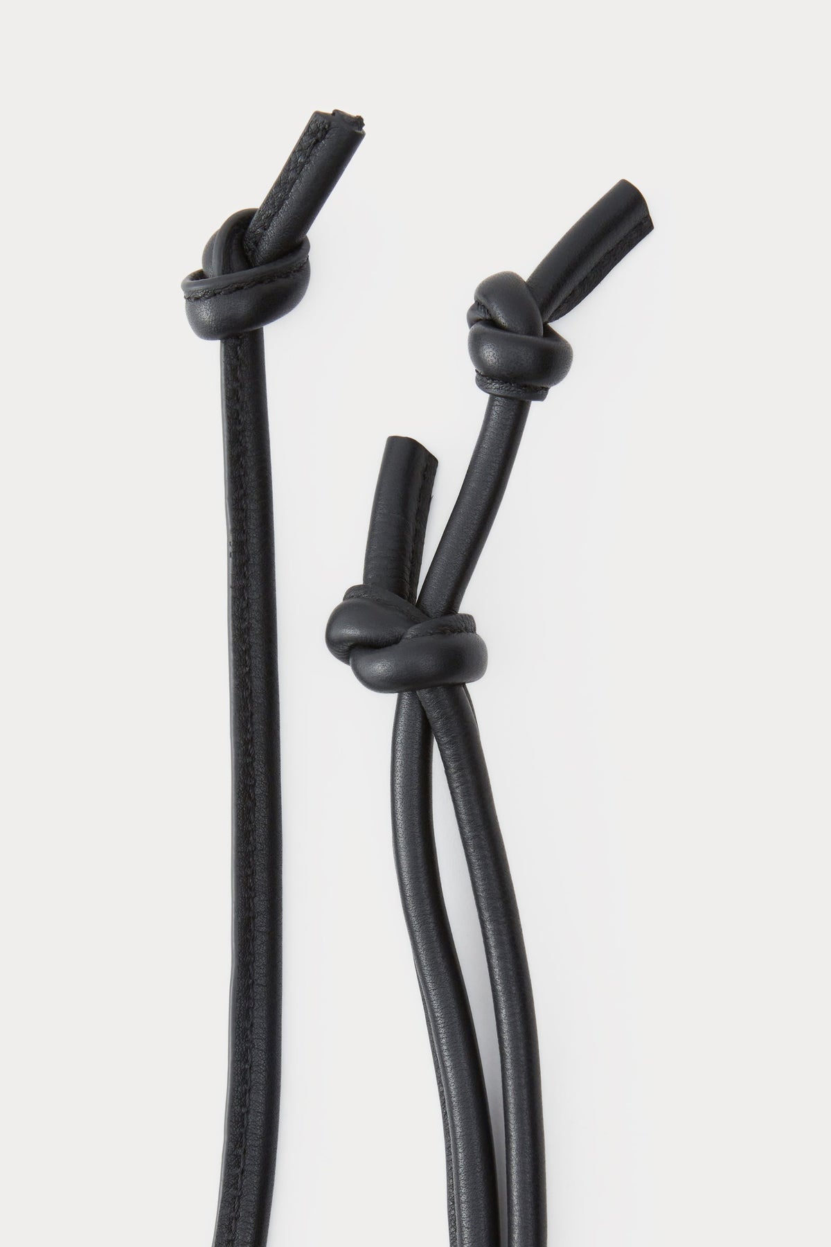 Skinny Tubular Tie Belt Black - Rachel Comey