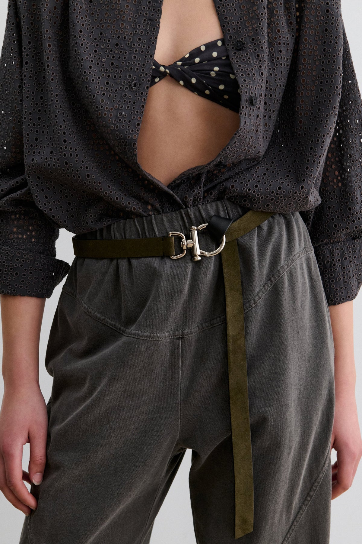 Utilitarian Belt Forest - Rachel Comey