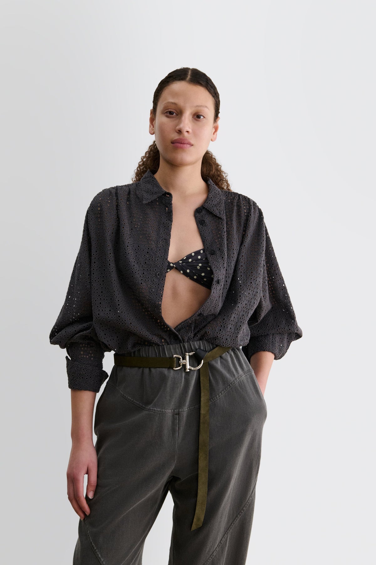 Utilitarian Belt Forest - Rachel Comey