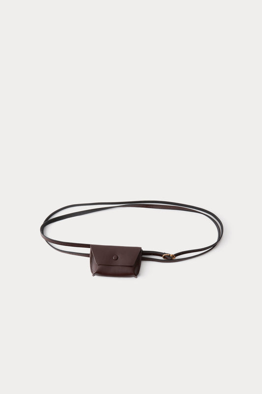 Double Wrap Hamecon Card Slot Belt Auburn - Rachel Comey
