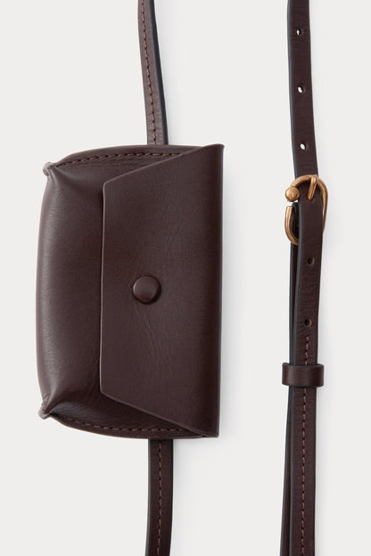 Double Wrap Hamecon Card Slot Belt Auburn - Rachel Comey