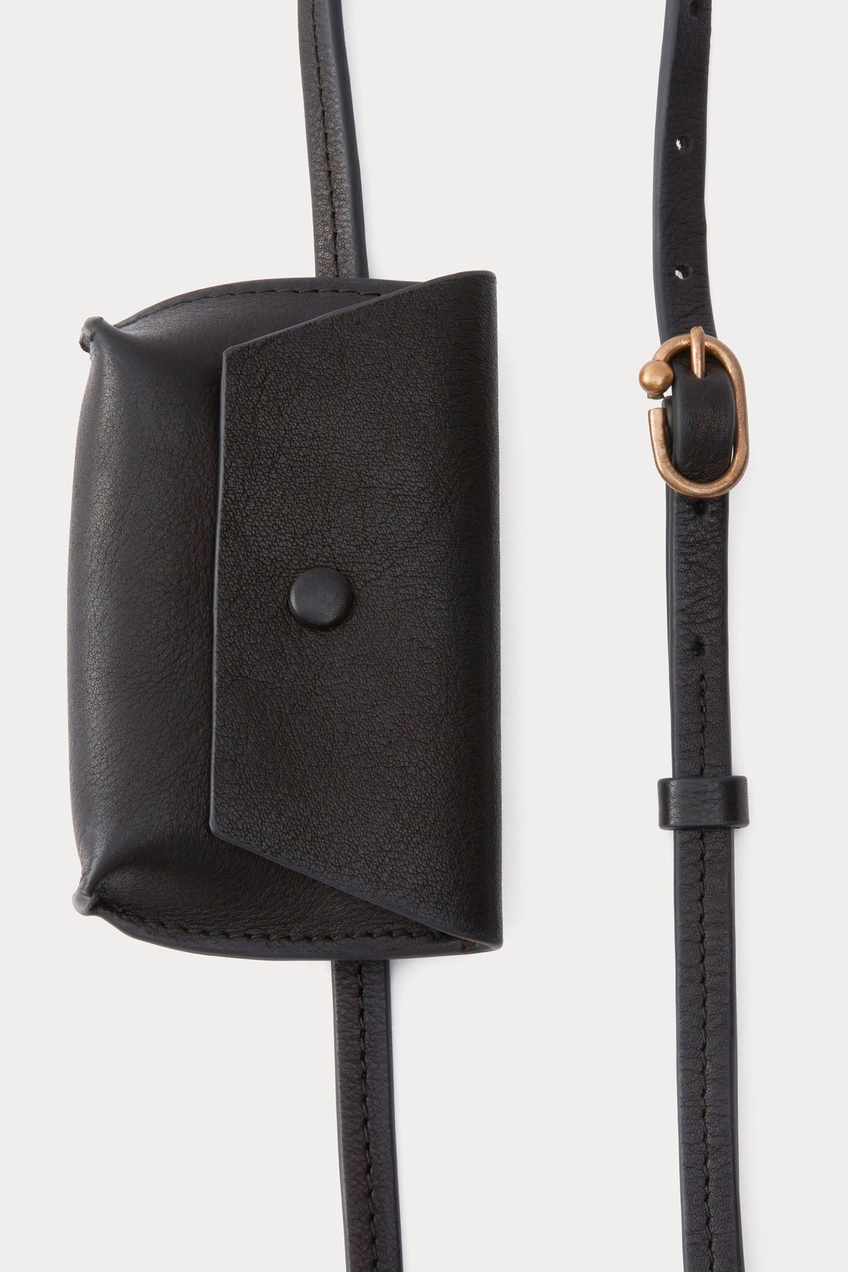 Double Wrap Hamecon Card Slot Belt Black - Rachel Comey