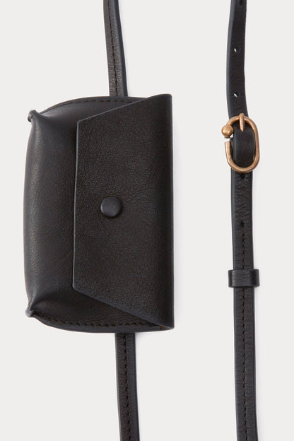 Double Wrap Hamecon Card Slot Belt Black - Rachel Comey