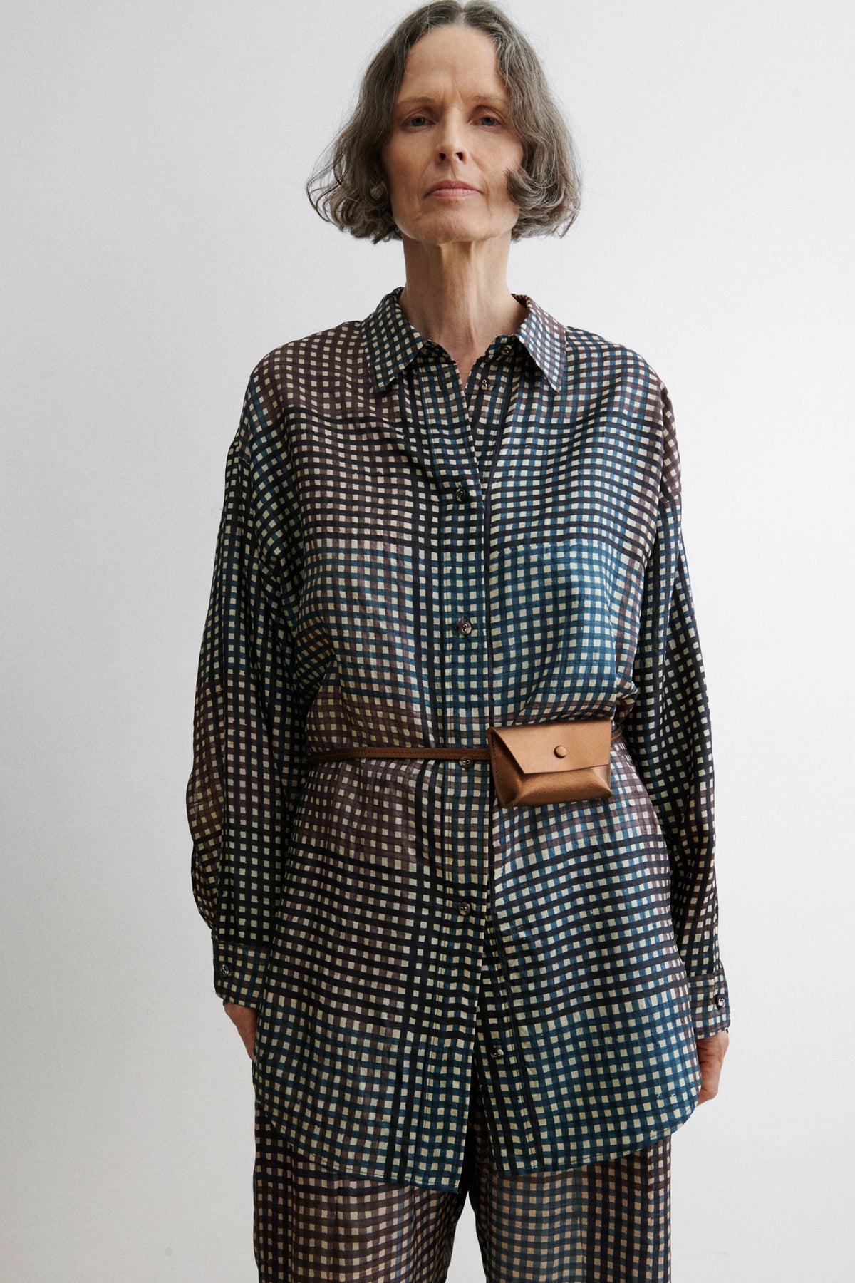 Hamecon Card Slot Belt Bronze - Rachel Comey