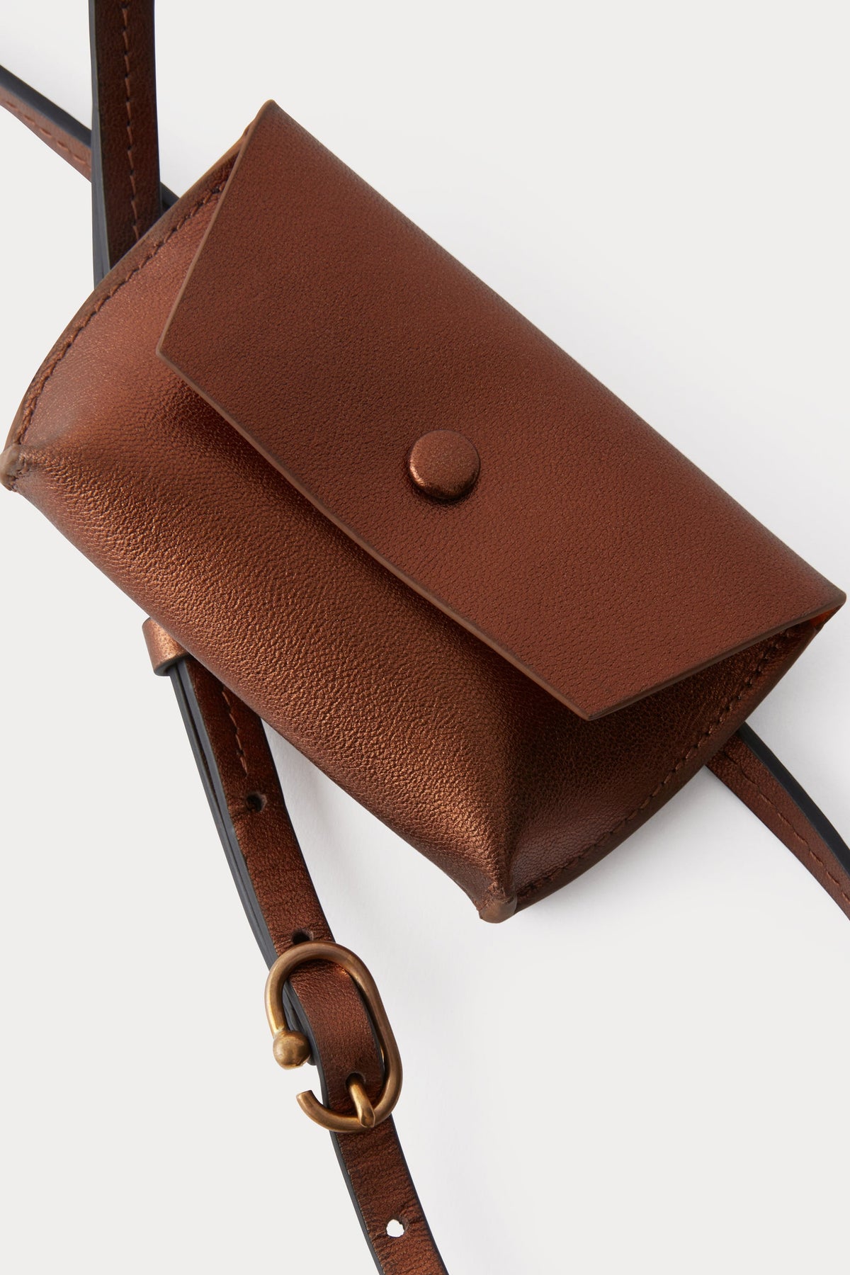 Hamecon Card Slot Belt Bronze - Rachel Comey