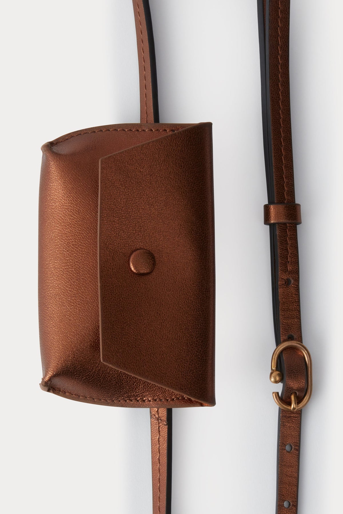 Hamecon Card Slot Belt Bronze - Rachel Comey