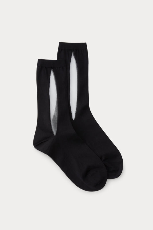 Slimming Ankle Sock Black - Rachel Comey
