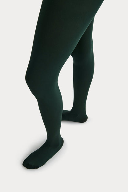 Maria La Rosa Lycra Tights Forest Green - Rachel Comey