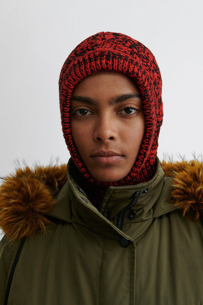 Zet Balaclava Red Marle - Rachel Comey