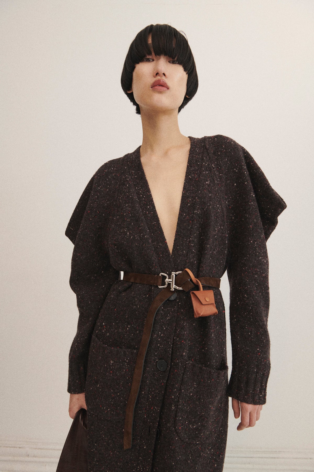 Air Tag Holder Caramel - Rachel Comey