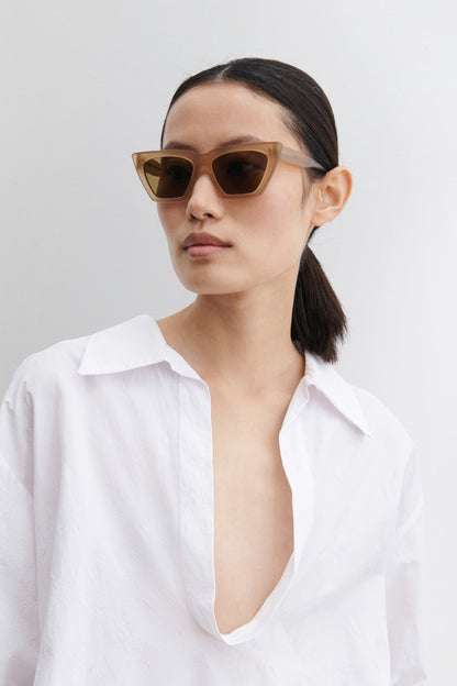 Modan Sunglasses Sand - Rachel Comey