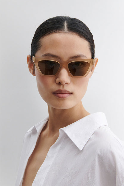Modan Sunglasses Sand - Rachel Comey